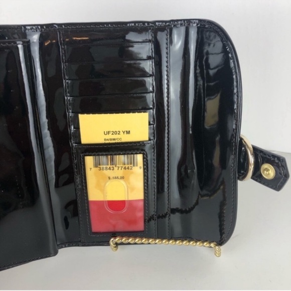 NWT Dooney & Bourke Continental Clutch Wallet Signature Monogram Logo Print NEW - Picture 5 of 11